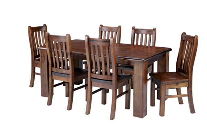 Urbana Dining Set 1.5M - 2.4M Table with Chairs