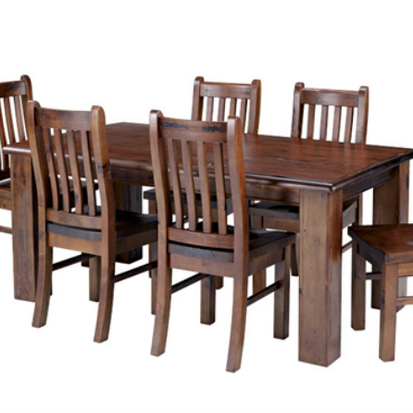 Urbana Dining Set 1.5M - 2.4M Table with Chairs