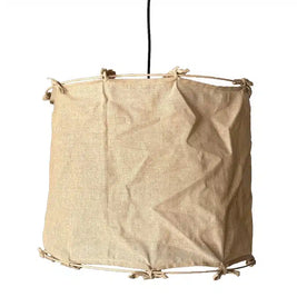 Textile Sack Pendant – Natural