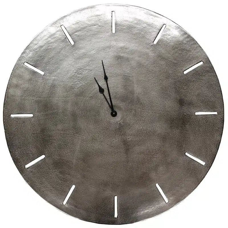Songo Clock 73cm Nickel