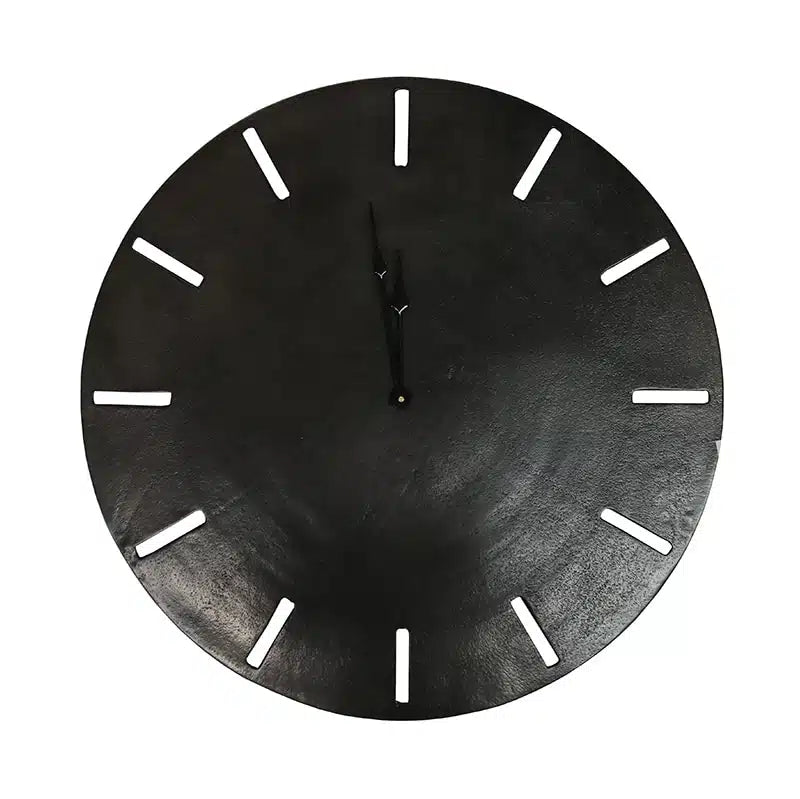Songo Clock 58cm Black
