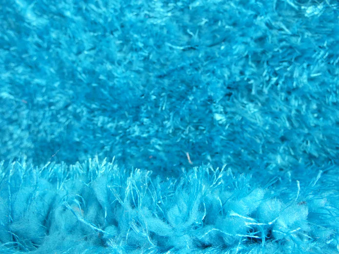 Dream Shaggy Turquoise Colour Turkish Rug Size: 120 x 170cm