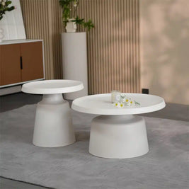 Emerson Coffee Table Set of 2 – Off White