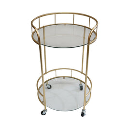Bar Cart Delta -Gold