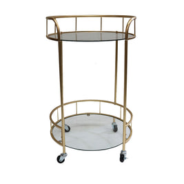Bar Cart Delta -Gold