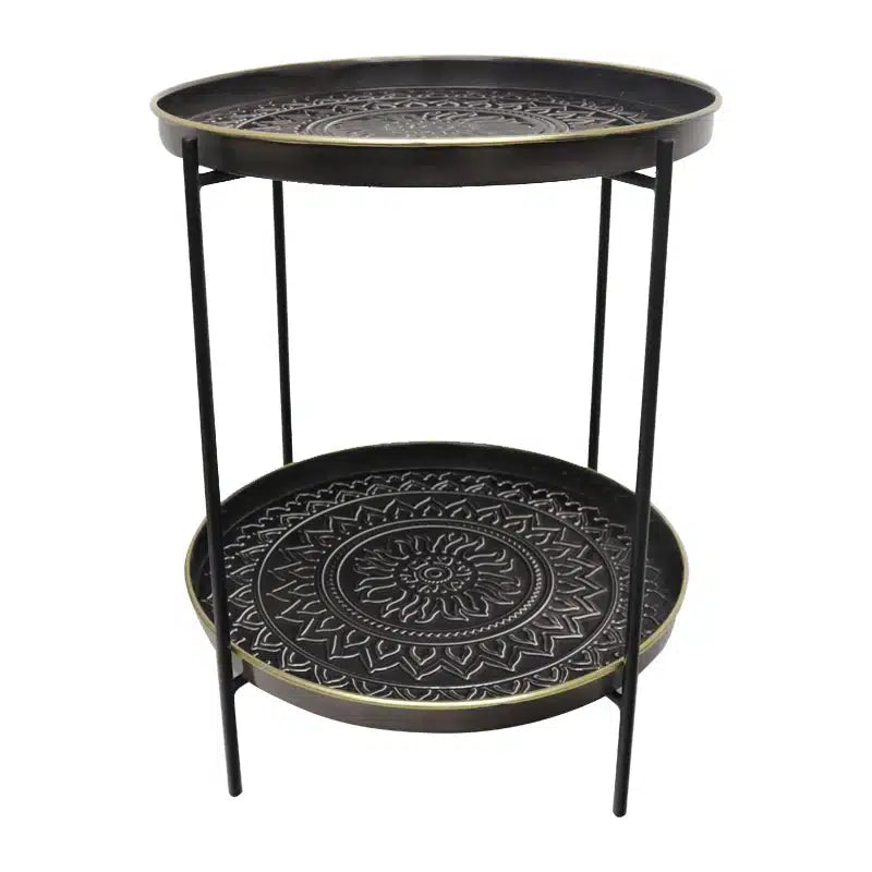 Colette Table Aztec -Dark Grey