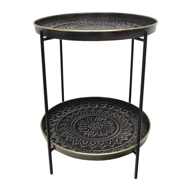 Colette Table Aztec -Dark Grey