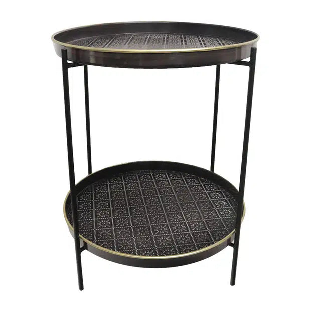 Colette Table Flower -Dark Grey