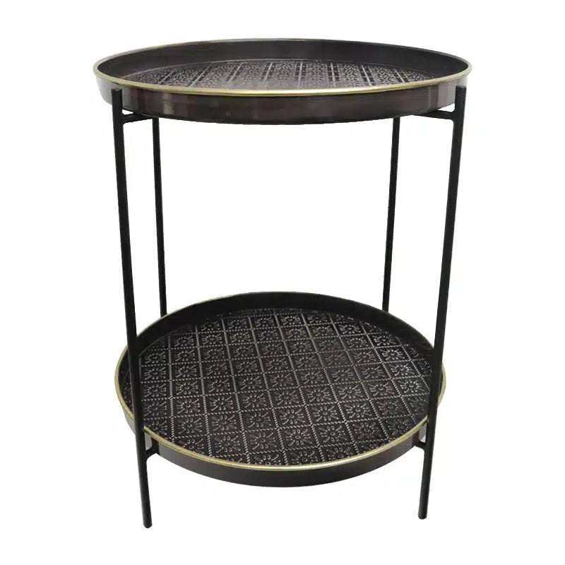 Colette Table Flower -Dark Grey