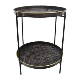 Colette Table Flower -Dark Grey