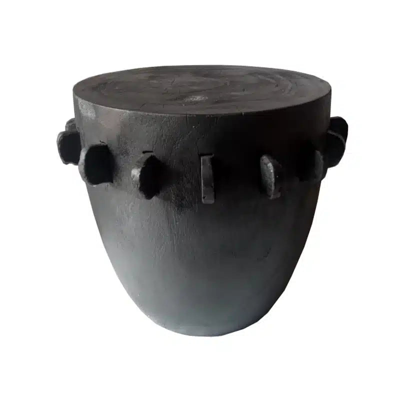 Java Kuping table 50x50cm Black Burnt