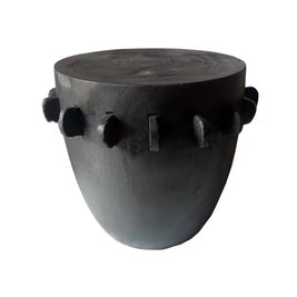 Java Kuping table 50x50cm Black Burnt