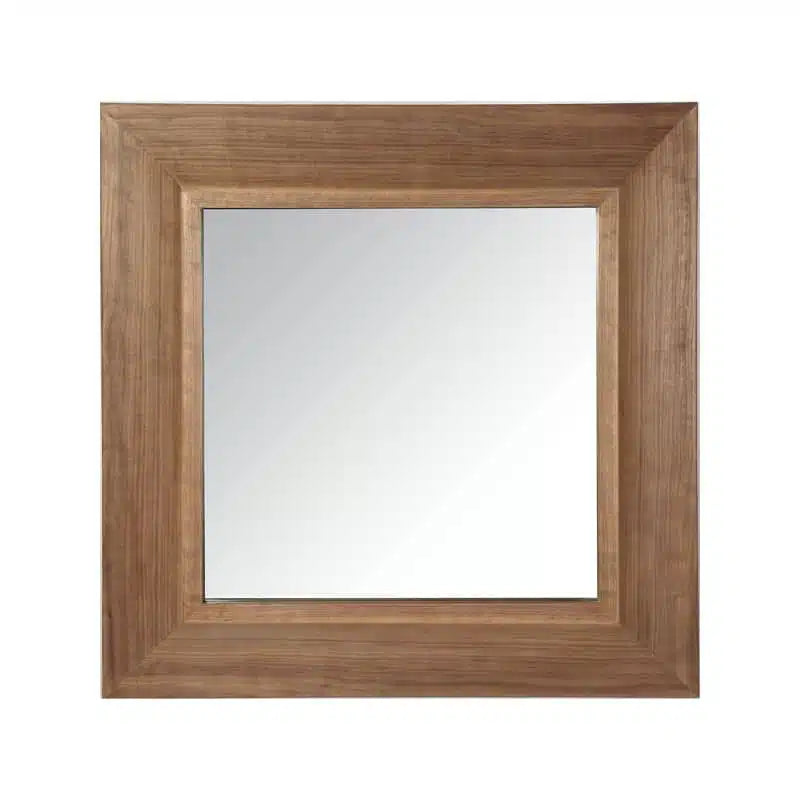 Madrid Wooden Mirror- Walnut