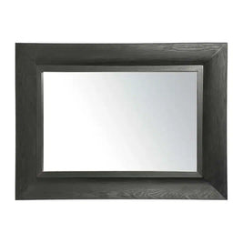 Madrid Wooden Mirror- Black