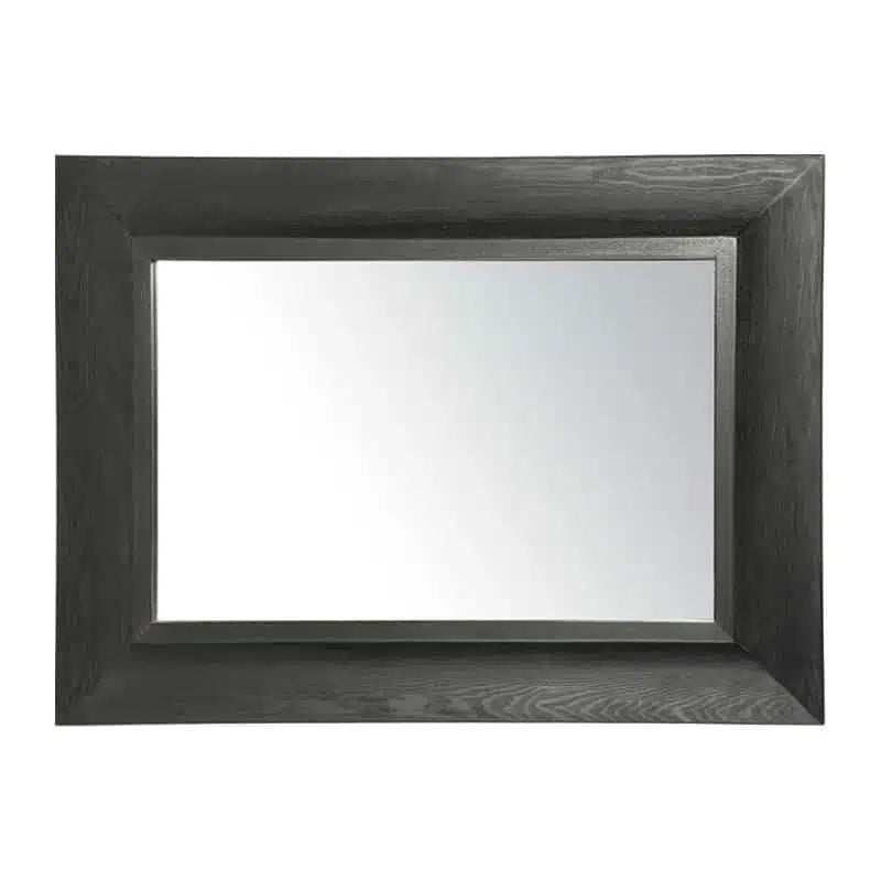 Madrid Wooden Mirror- Black