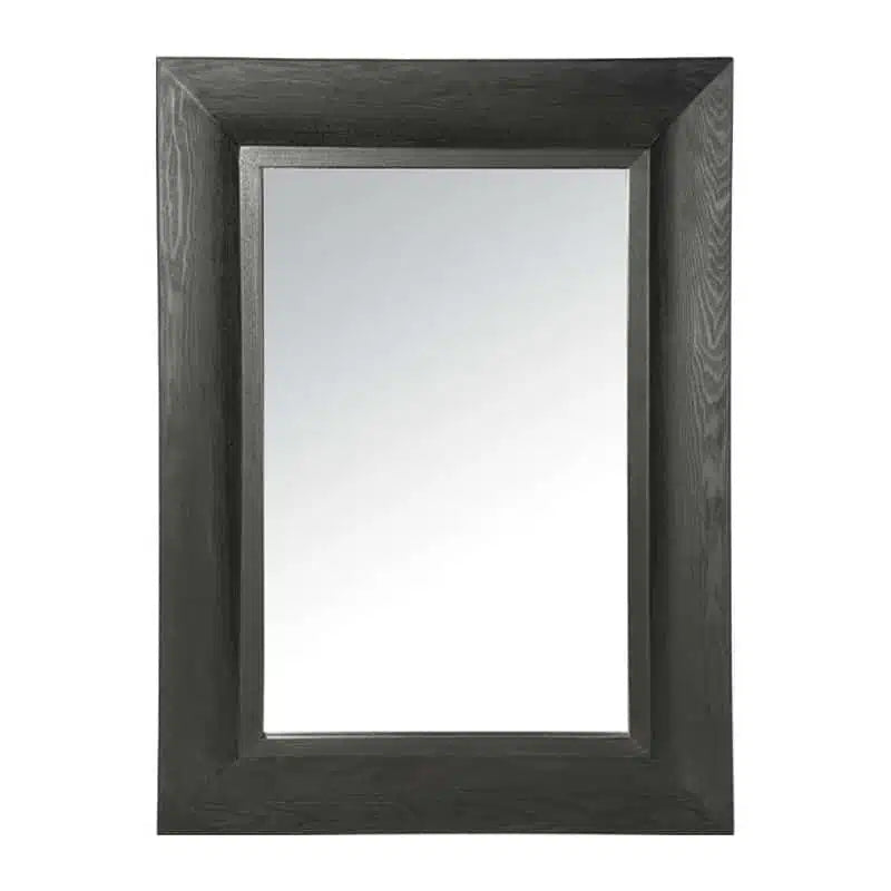 Madrid Wooden Mirror- Black