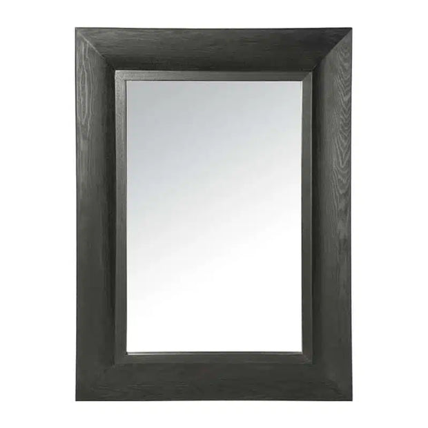 Madrid Wooden Mirror- Black
