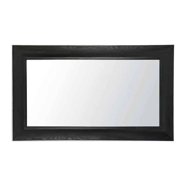 Madrid Wooden Mirror -Black