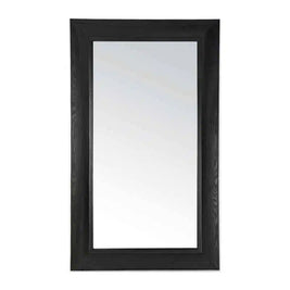 Madrid Wooden Mirror -Black
