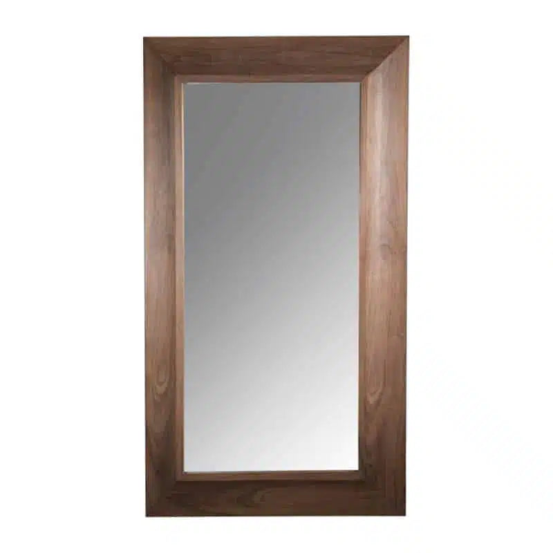 Madrid Wooden Mirror - Walnut