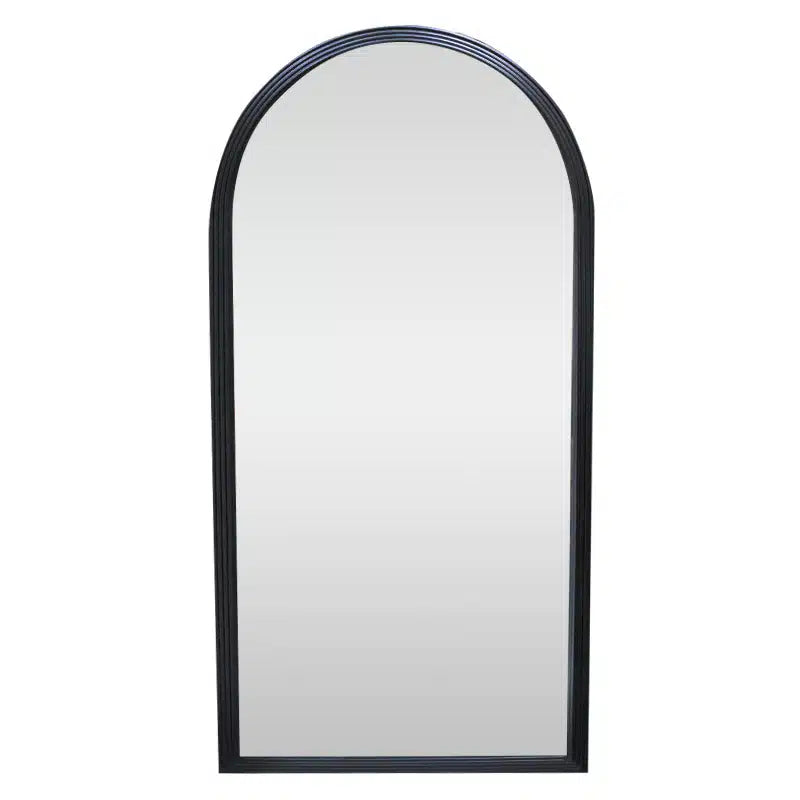 Toledo Metal Mirror - Black