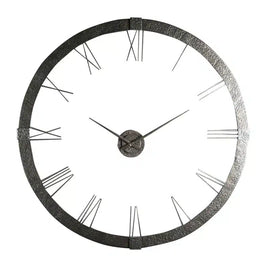 Cadiz Clock 154cm Charcoal