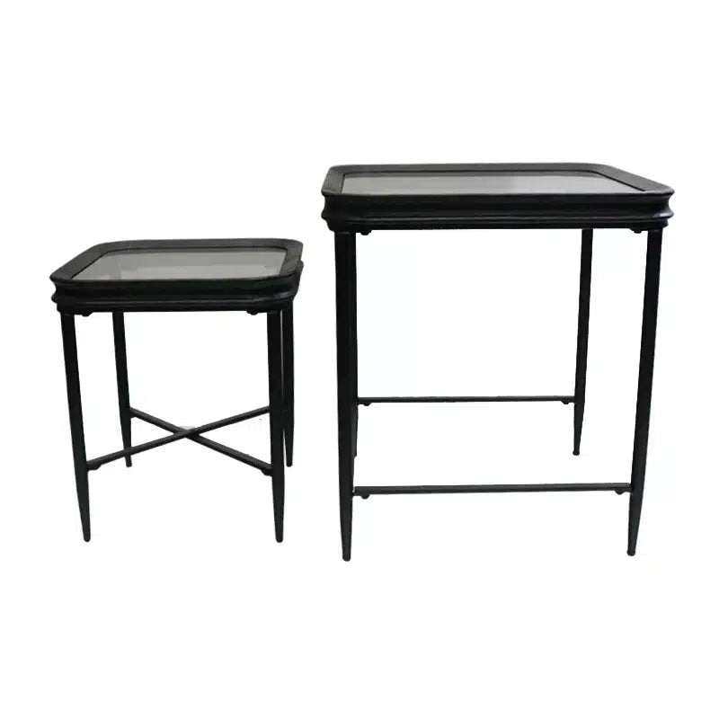 Murcia Side Table set/2 Black