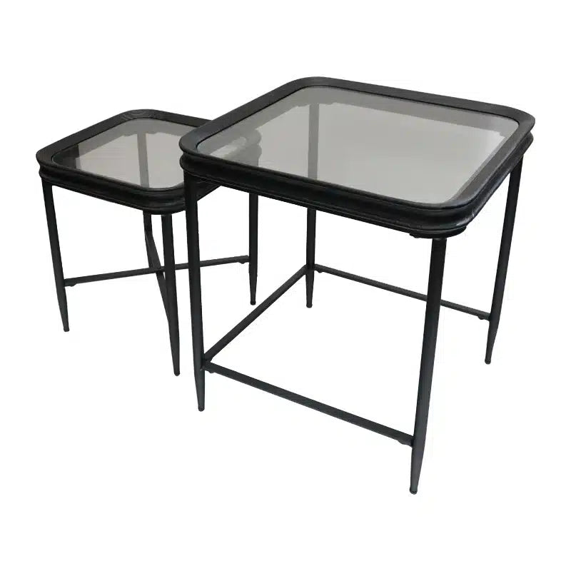 Murcia Side Table set/2 Black