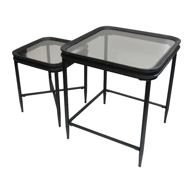 Murcia Side Table set/2 Black