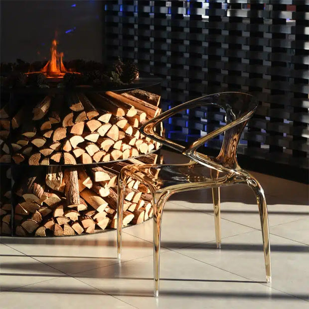 Saturn Chair - Transparent Amber