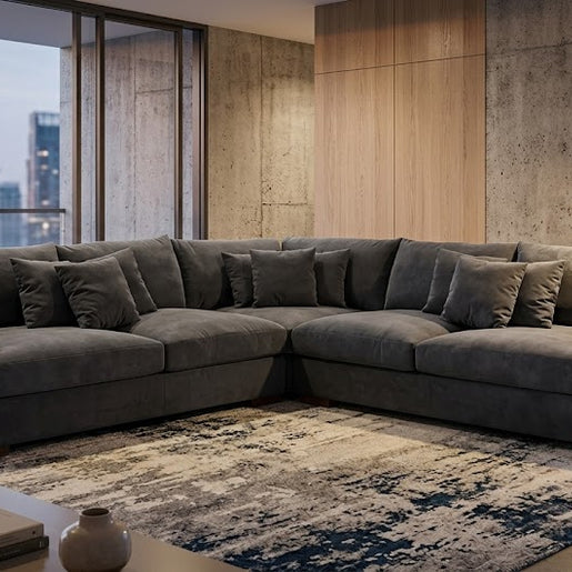 Crescent Corner Sofa