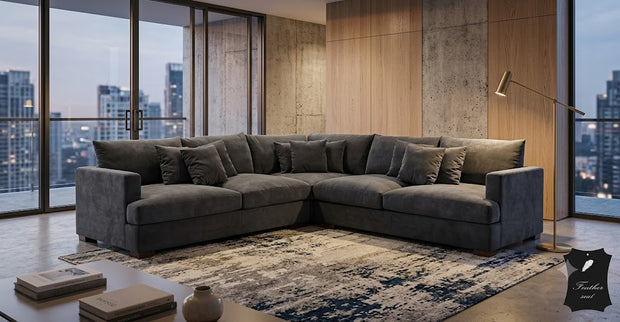 Crescent Corner Sofa