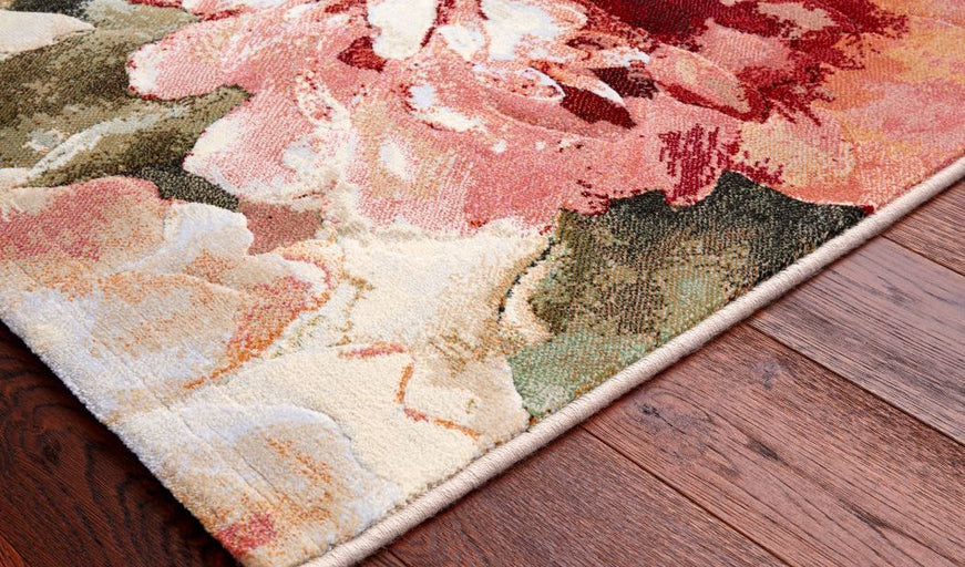 Mastercraft Floral Design Argentum Rug