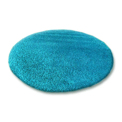Dream Shaggy Turquoise Colour Turkish Round Rug