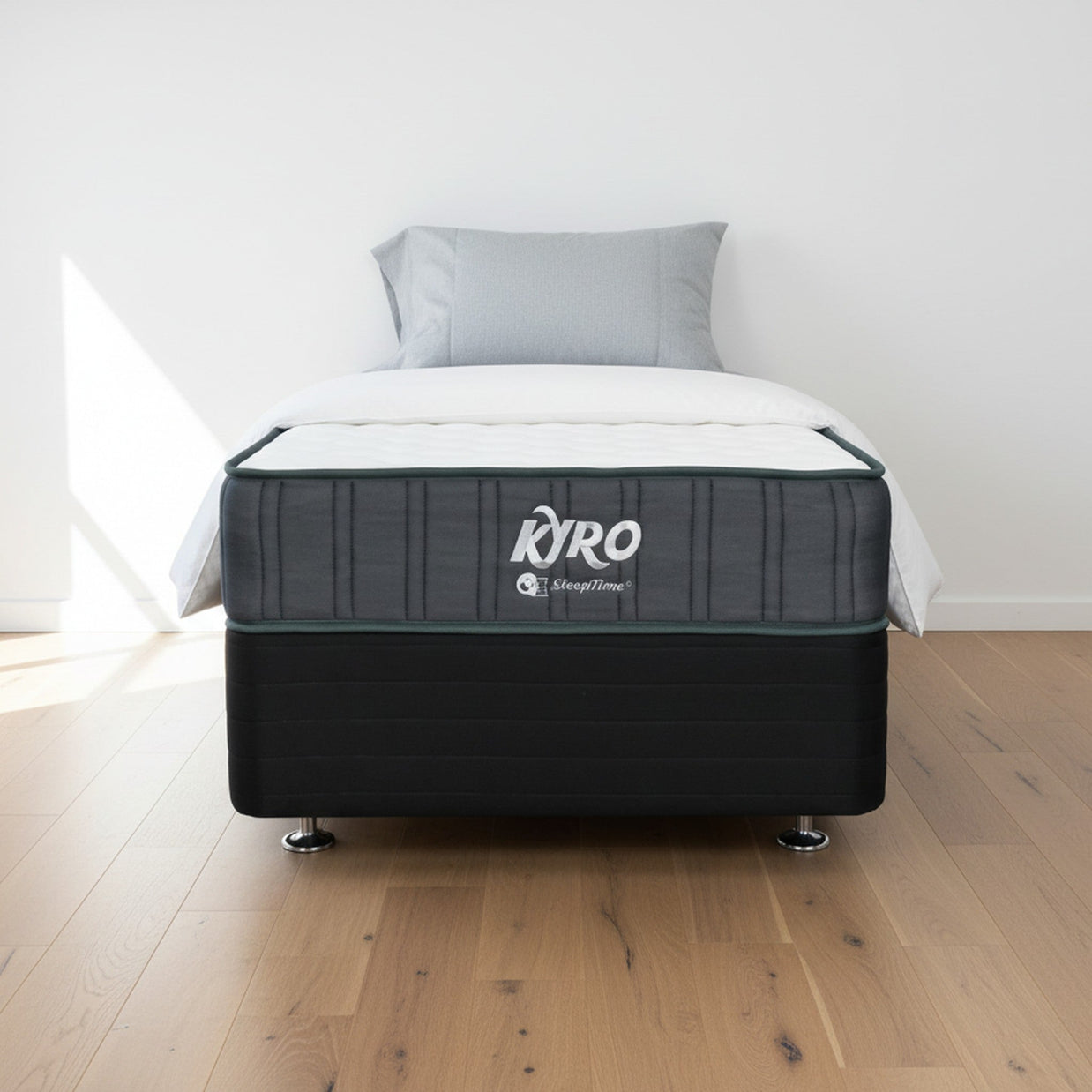 SleepTime Kyro Mattress + NZ Made Eco Bed Base