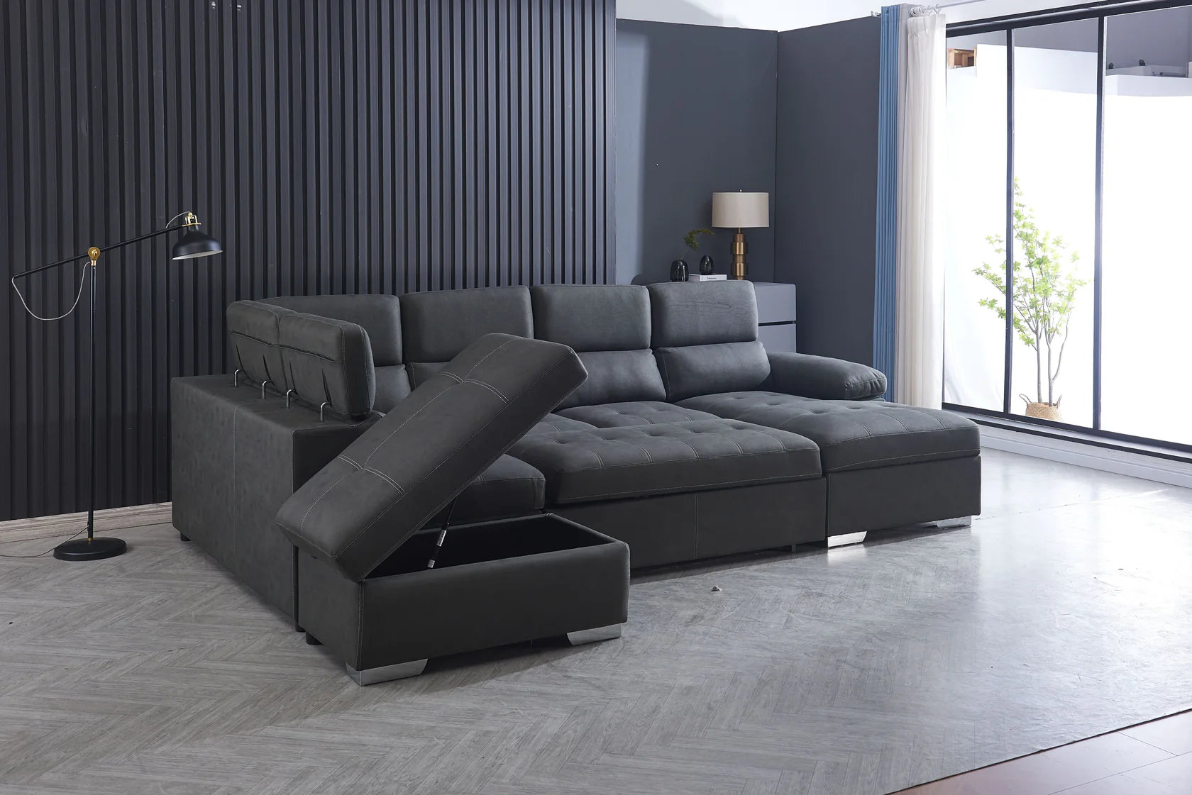 Luminor Lounge Suite Sofabed with ottoman