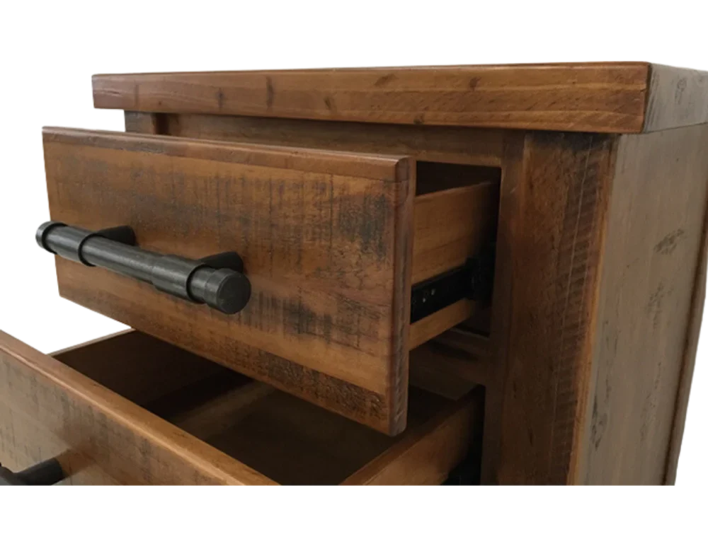 Oakwood 3 Drw Bedside