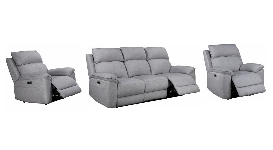 Natalie Power Reclining Lounge Suite