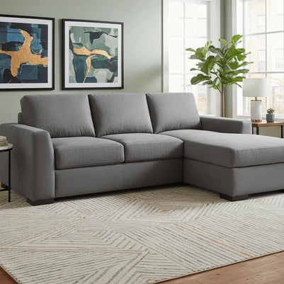 Sloane Chaise with Sofa Bed & Storage