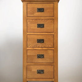 Richmond 5 Drawer Slim Tallboy