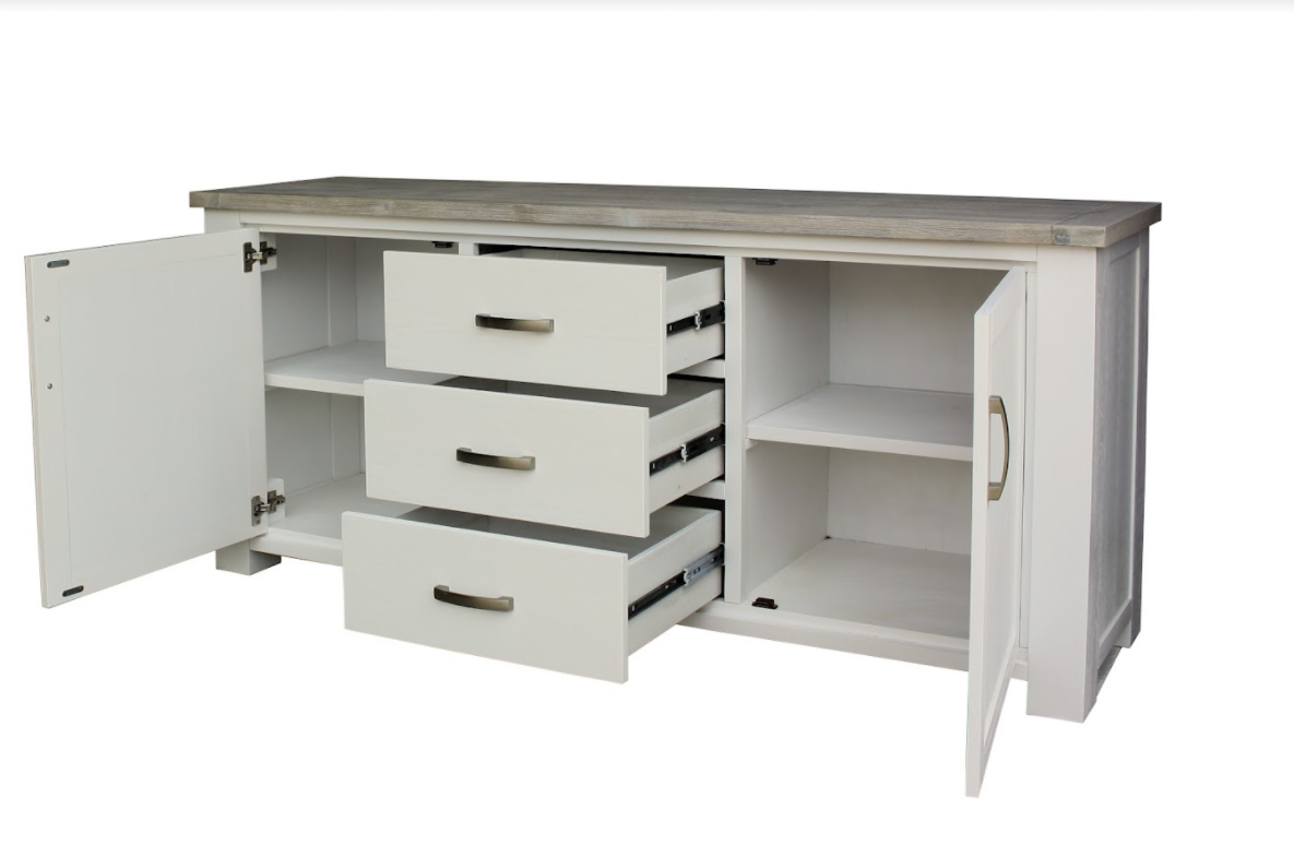 Acacia Solid Wood Large Buffet Table