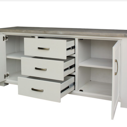 Acacia Solid Wood Large Buffet Table