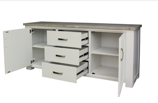Acacia Solid Wood Large Buffet Table