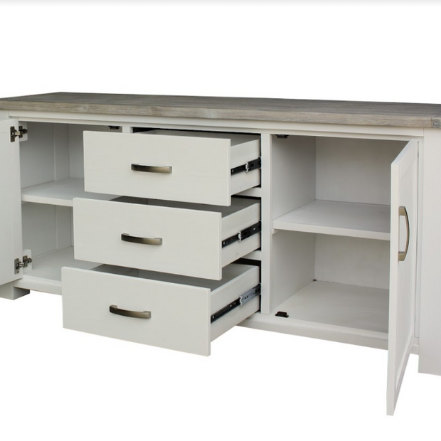 Acacia Solid Wood Large Buffet Table