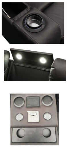 Excalibur Super Suede Electric Suite