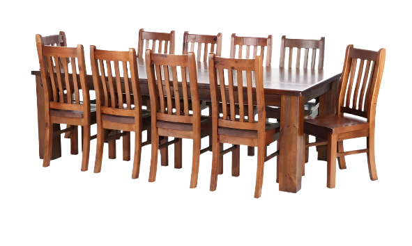 Urbana Dining Set 1.5M - 2.4M Table with Chairs