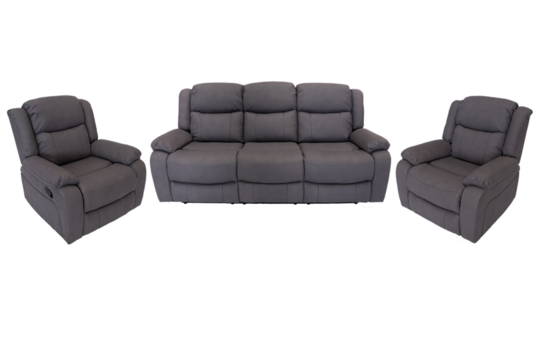 George Recliner Couch Set